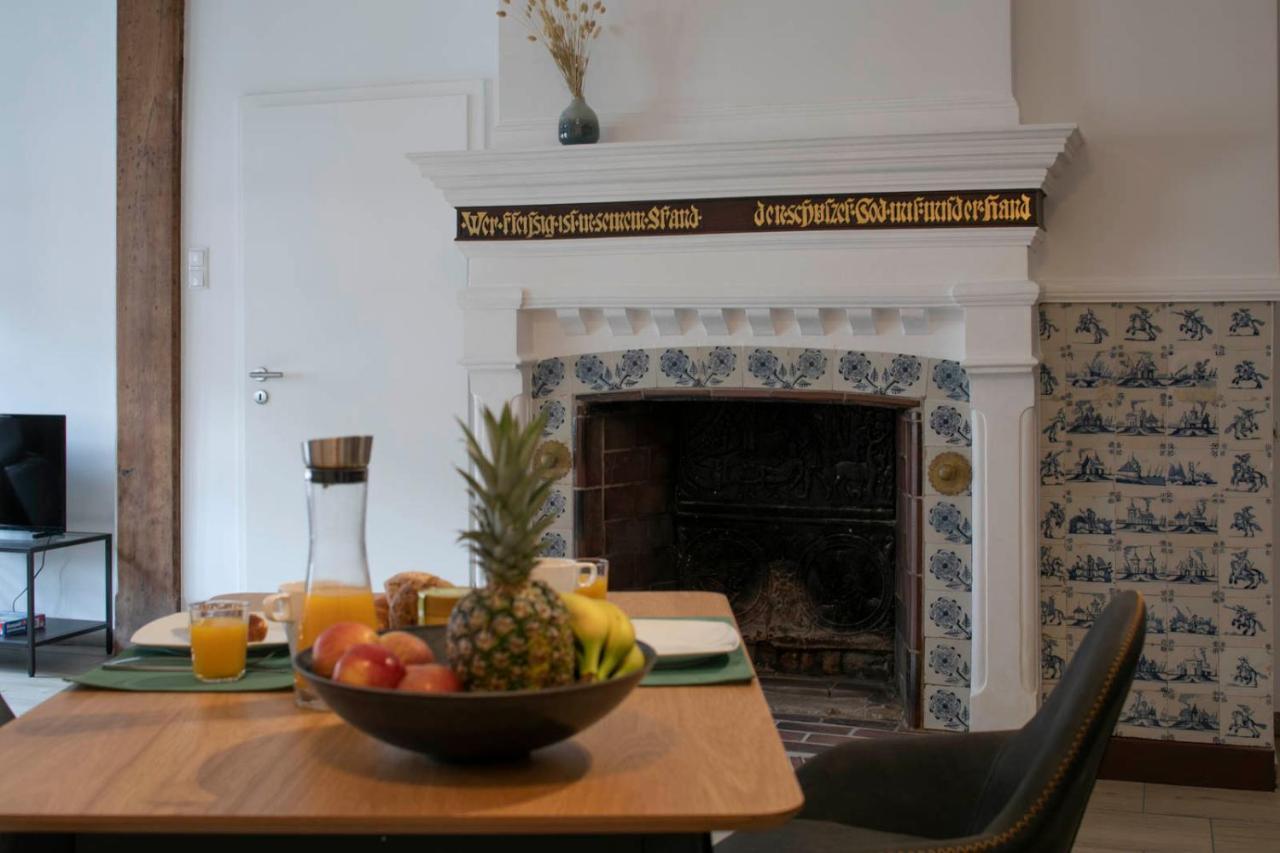 Weberhof Ferienapartments In Rostrup Am Westufer Des Zwischenahner Meers バート・ツヴィッシェンアーン エクステリア 写真